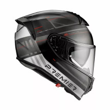 Casco Evoluzione — XS, gris mate
